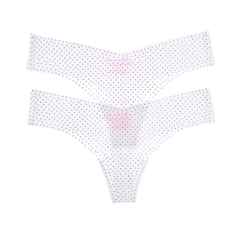 Commando® Womens  2Pk Party Starter Thong, White